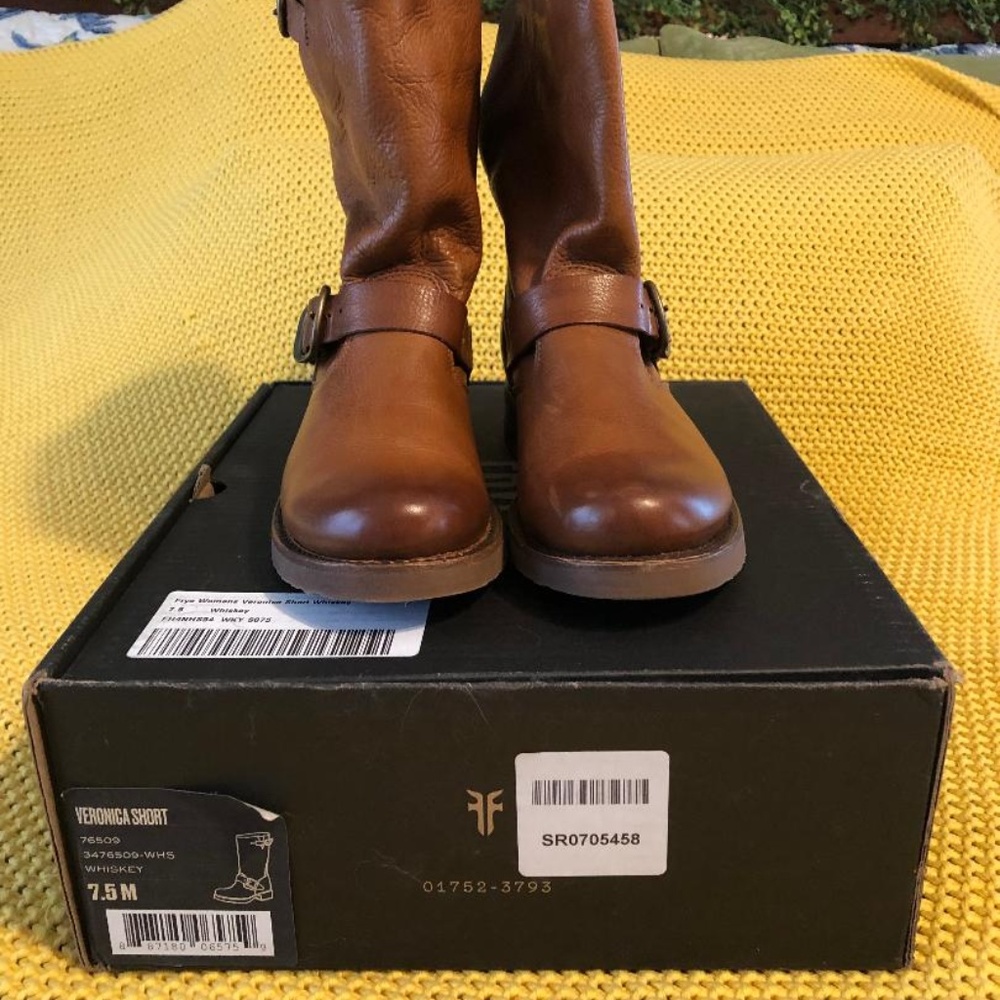 New Frye Veronica Boots - Whiskey